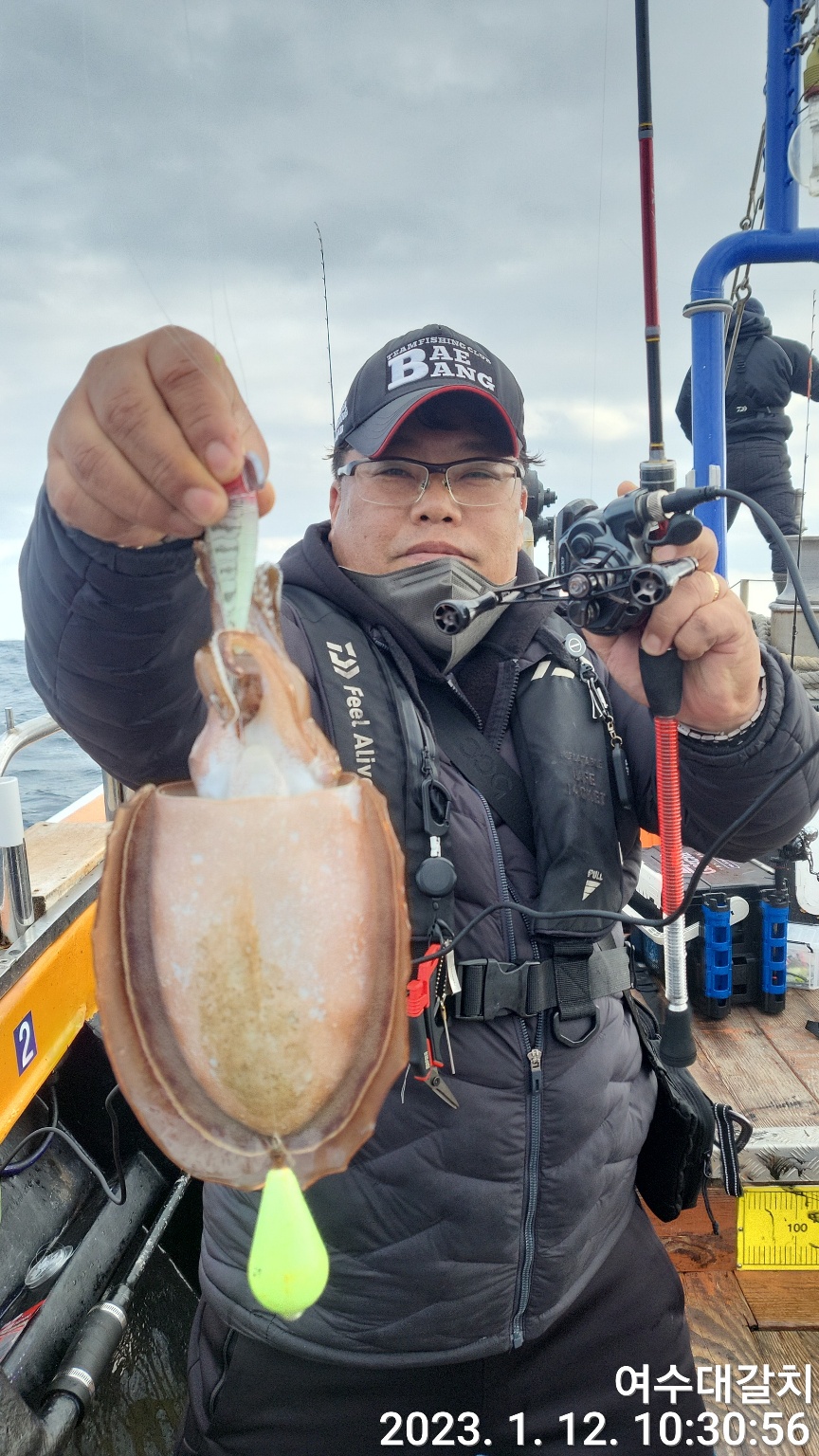 심해 갑오징어 시즌 스타트